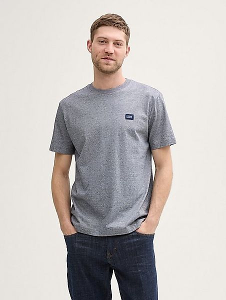 TOM TAILOR T-Shirt T-Shirt mit Logo-Label günstig online kaufen