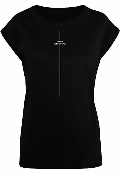 Merchcode T-Shirt "Merchcode Damen Ladies Think Different Extended Shoulder günstig online kaufen