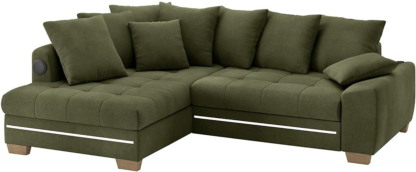 Mr. Couch Ecksofa "Nikita II, L-Form", RGB-LED, Bluetooth-Soundsystem, wahl günstig online kaufen