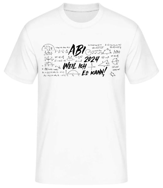 Abi Weil Ich Es Kann · Männer Basic T-Shirt günstig online kaufen