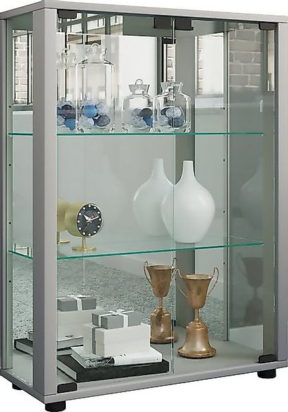 VCM Standvitrine Glas Stand Vitrine Sammelvitrine Sintalo Spiegel günstig online kaufen