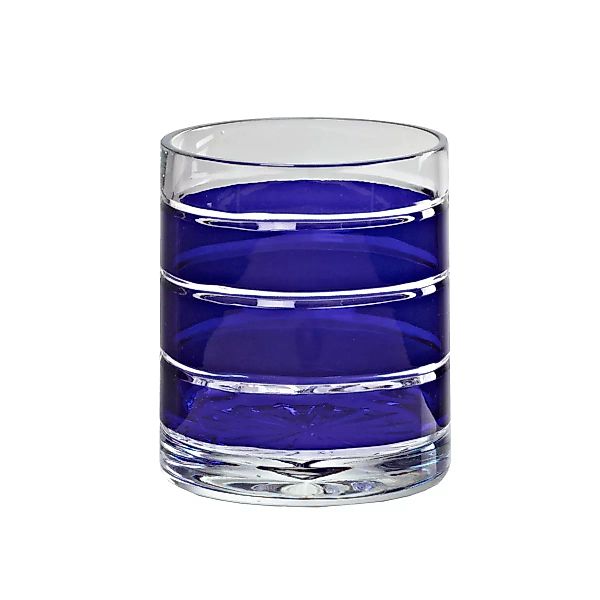 Whiskyglas Whiskybecher Trinkbecher Handgeschliffen Violett Kristall Glas 2 günstig online kaufen