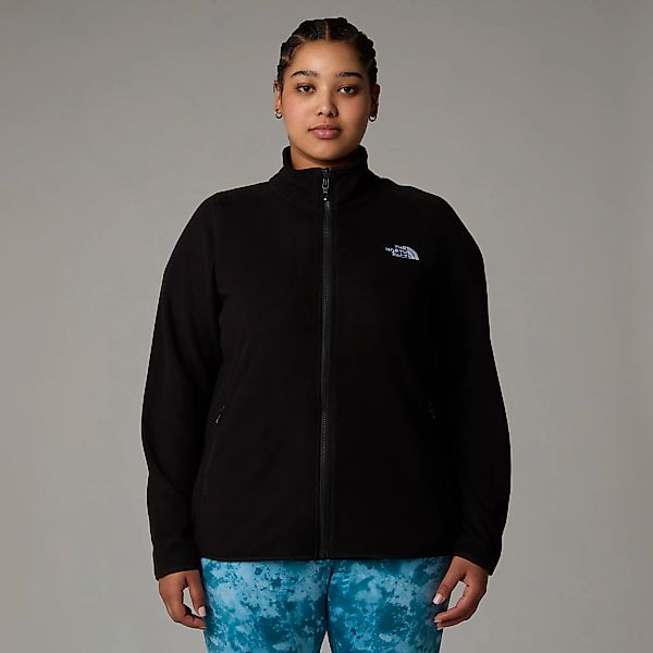 The North Face Fleecejacke "PLUS 100 GLACIER FLEECE FULL ZIP", in Übergröße günstig online kaufen