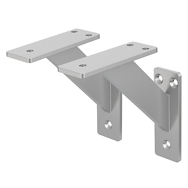 ML-DESIGN Wandregalhalter Regalhalterung aus Aluminium, Wandregal, günstig online kaufen