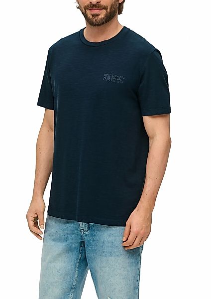 s.Oliver T-Shirt, in melierter Optik günstig online kaufen