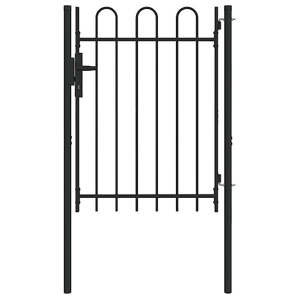 vidaXL Gartentor Zauntor Grau 100 x günstig online kaufen