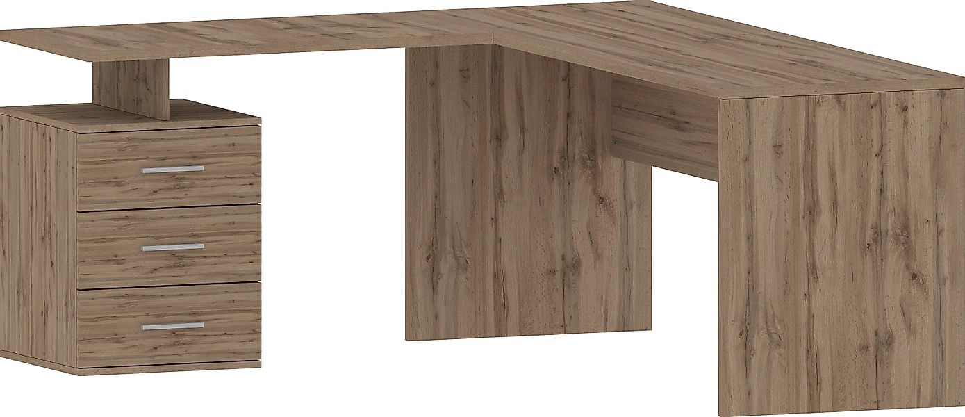 INOSIGN Eckschreibtisch New Selina, Schreibtisch, Schubkästen, günstig online kaufen