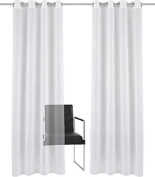 Home affaire Gardine Adele, Ösen (1 günstig online kaufen