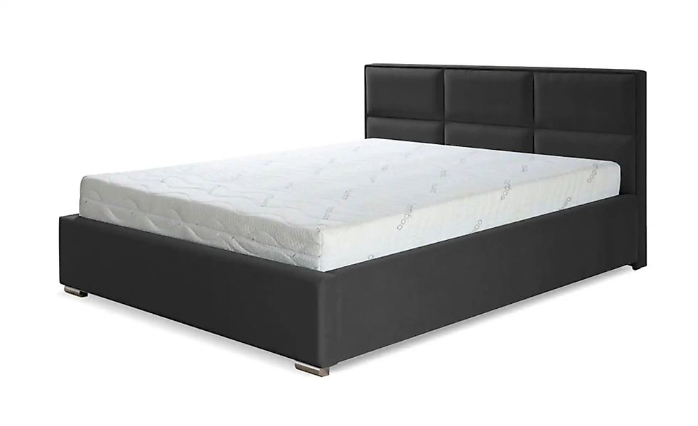 Polsterbett mit Bettkasten Imbir ¦ schwarz ¦ Maße (cm): B: 160 H: 52 Betten günstig online kaufen