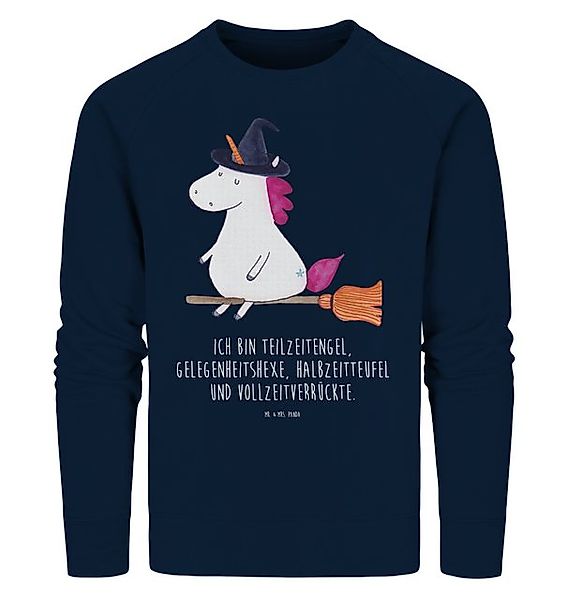 Mr. & Mrs. Panda Longpullover Einhorn Hexe Größe L - French Navy - Geschenk günstig online kaufen