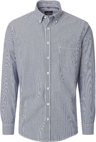 Casa Moda Freizeithemd Streifen Navy - Größe XXL günstig online kaufen