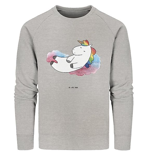 Mr. & Mrs. Panda Longpullover Einhorn Wolke 7 Größe L - Heather Grey - Gesc günstig online kaufen