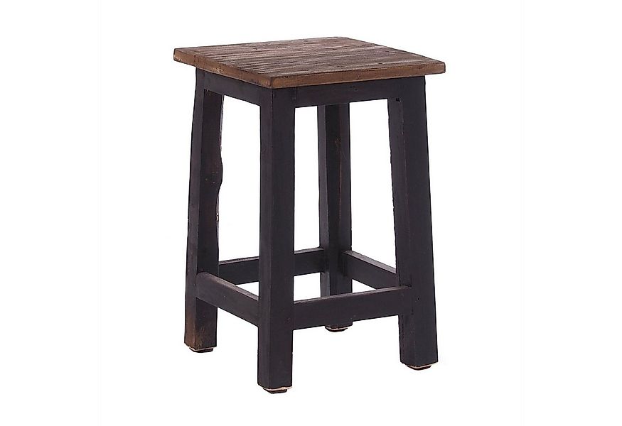 DESIGN DELIGHTS Hocker Sitzhocker MADERO, 48x30cm(HxB) Altholz Holzhocker, günstig online kaufen