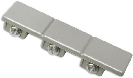 GARDINIA Gardinenstangen-Endstück 3-läufig, (2-St), Serie Flächenvorhang-Te günstig online kaufen
