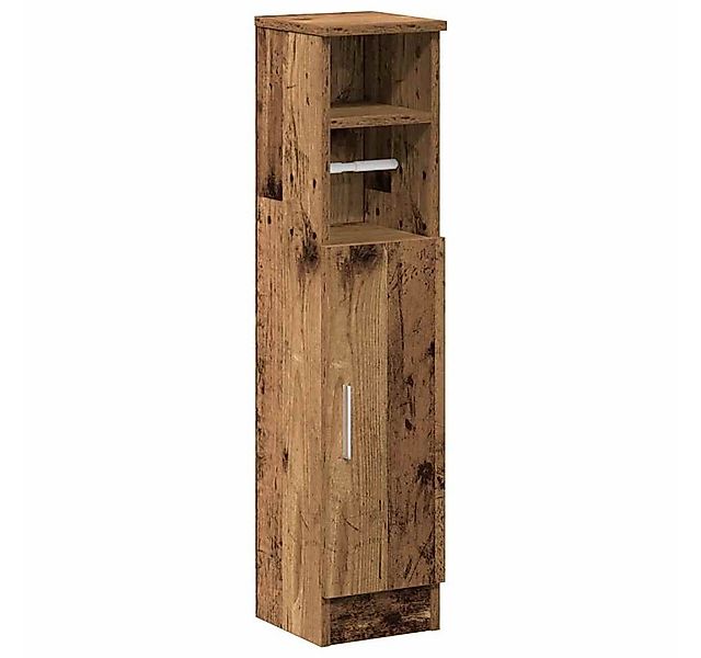 vidaXL Badezimmer-Set Badezimmerschrank mit Rollenhalter Altholz-Optik 20,5 günstig online kaufen