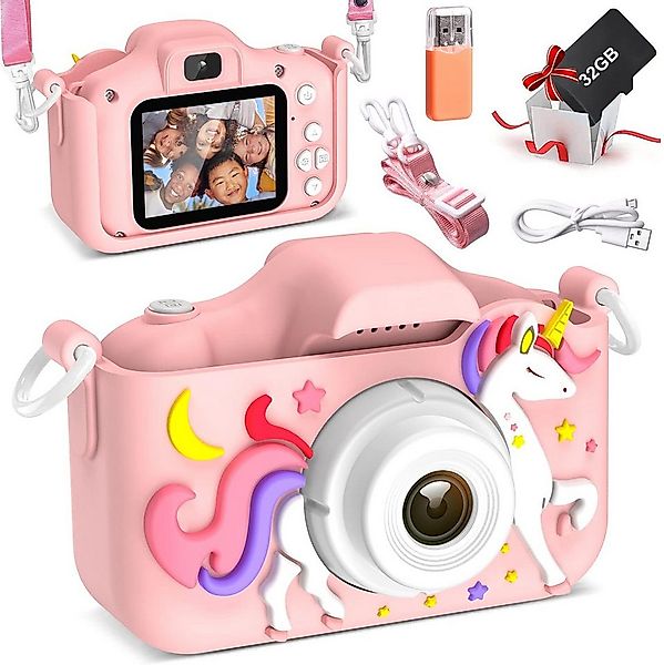 Kityhome Spielzeug-Kamera Kinderkamera,2" Display 1080P,Selfie Digitalkamer günstig online kaufen