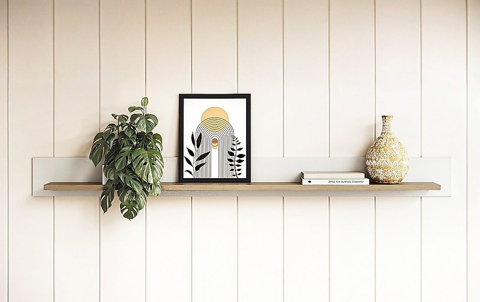 Home affaire Wandboard Stranda, Wandregal im Scandi-Style, Wandhalter mit A günstig online kaufen