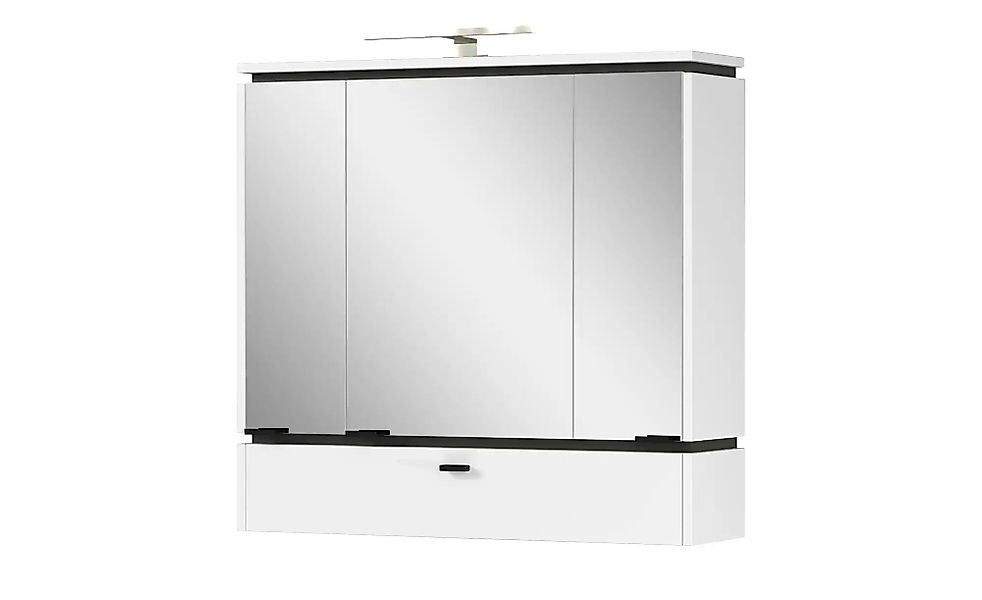 Spiegelschrank  Möhnesee ¦ weiß ¦ Maße (cm): B: 79 H: 76 T: 26.0 Schränke > günstig online kaufen
