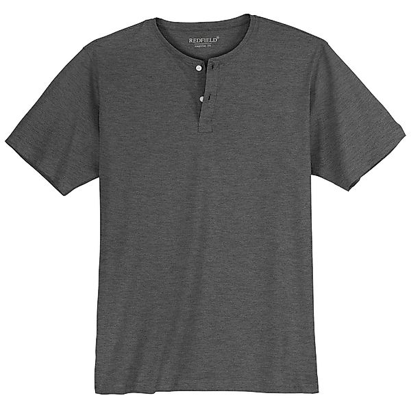 redfield Rundhalsshirt Redfield Übergrößen T-Shirt anthrazit günstig online kaufen