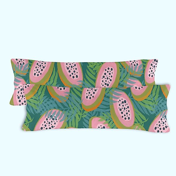 Aware | 2er-Set Kissenbezüge Papaya günstig online kaufen