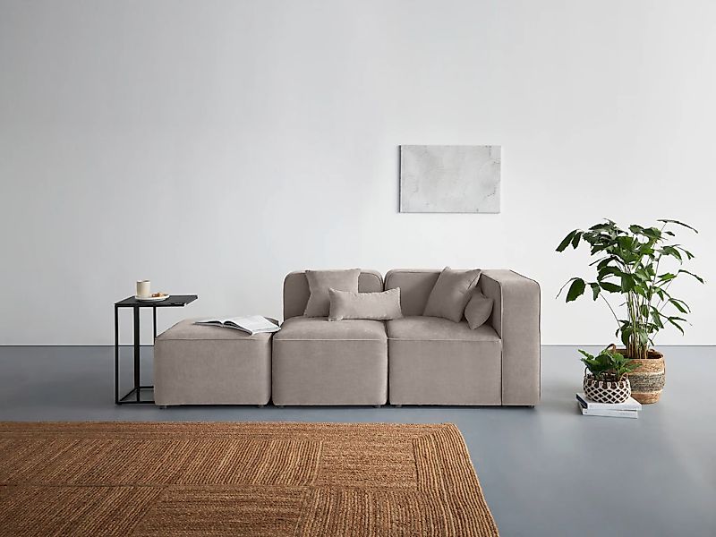 Home affaire 3-Sitzer "Sundstrup" Modulserie, individuelle Zusammenstellung günstig online kaufen