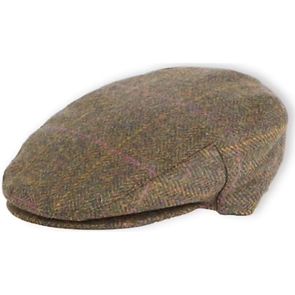 Barbour  Schirmmütze Cairn Flat Cap - Olive/Purple/Red günstig online kaufen