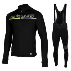 Airtracks Fahrradhose Herren Winter Radtrikot Set günstig online kaufen