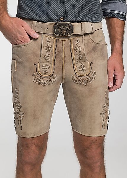 Spieth & Wensky Lederhose Grafenau Knöpfe günstig online kaufen