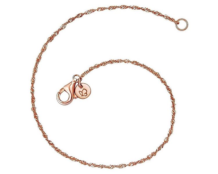 Glanzstücke München Silberarmband roségold, aus Sterling Silber günstig online kaufen