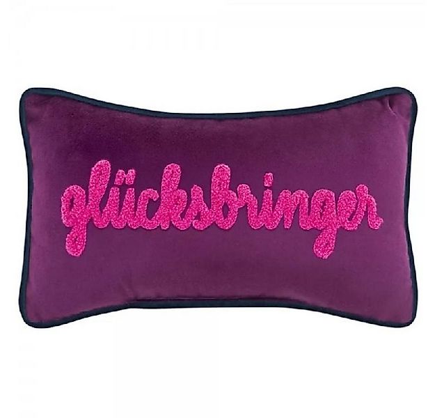 PAD Kissenhülle Mini Kissen Petite Glücksbringer Purple (18x32cm) günstig online kaufen