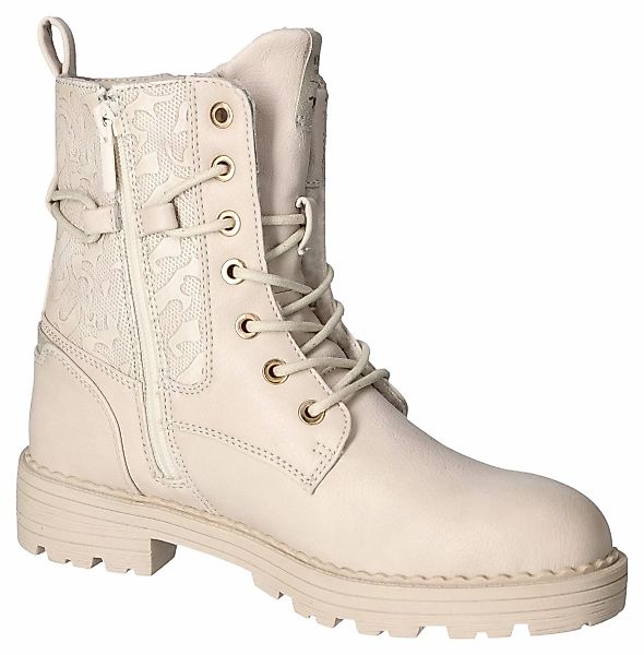 Mustang Shoes Winterboots, Blockabsatz, Winterstiefelette, Schnürboots, günstig online kaufen