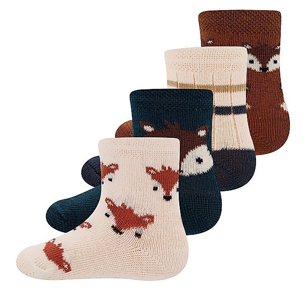 Ewers Socken Socken 4er Pack Fuchs/Ringel günstig online kaufen
