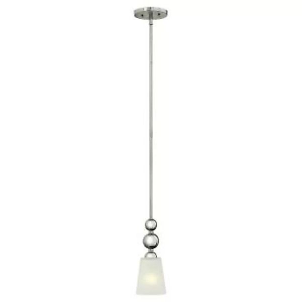 Deckenleuchte ROMINA Nickel Ø12cm kürzbar Lampe günstig online kaufen