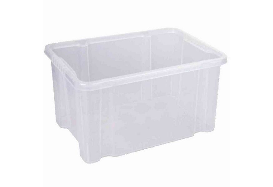 Rival Aufbewahrungsbox Drehstapelbox 27 l transparent 44,5 x 35 x 24 cm günstig online kaufen