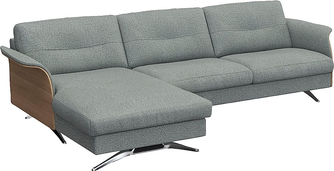 FLEXLUX Ecksofa "Glow bequem und komfortabel durch hochwertigen Sitzaufbau, günstig online kaufen