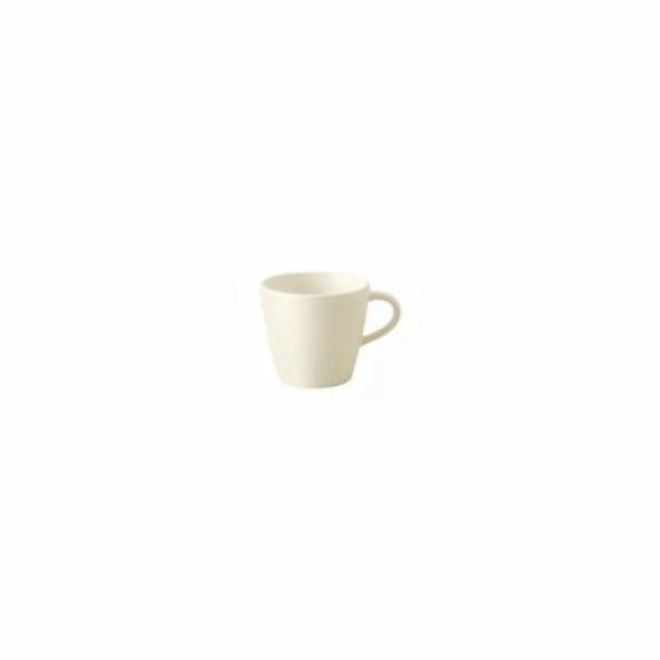 Villeroy & Boch Manufacture Rock Espressotasse weiß 60 ml Kaffeebecher günstig online kaufen