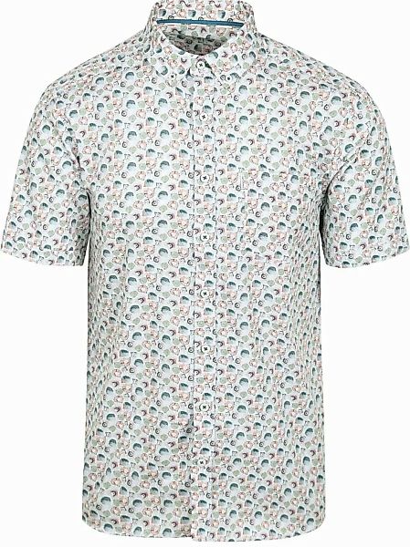 State Of Art Short Sleeve Hemd Druck Twill Hellblau  - Größe XL günstig online kaufen