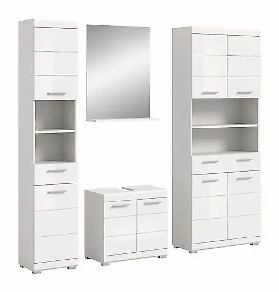 INOSIGN Badmöbel-Set »Siena, 4 teilig, bestehend aus:« Set, TOPSELLER!, 4 S günstig online kaufen