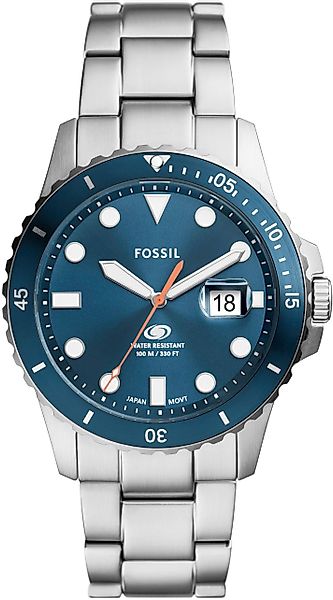 Fossil Quarzuhr FOSSIL BLUE FS6050, Armbanduhr, günstig online kaufen