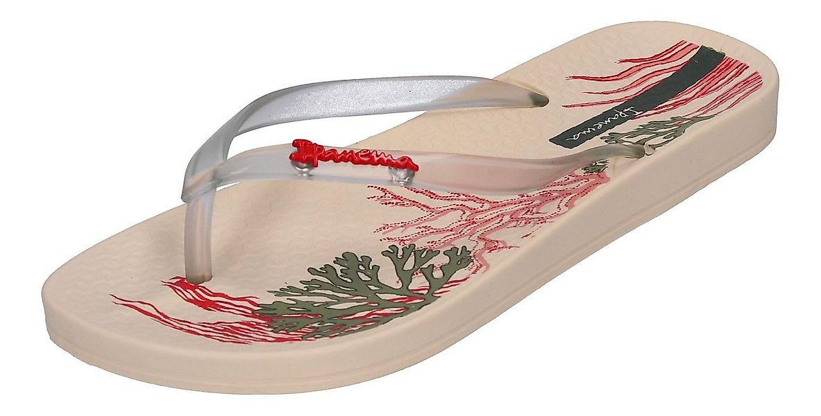 Ipanema ANAT GLOSSY FEM 82895 Zehentrenner Beige Clear Green günstig online kaufen