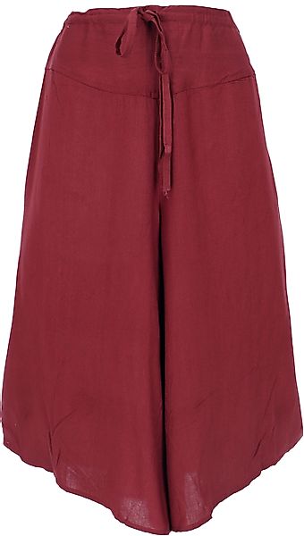 Guru-Shop Relaxhose Palazzohose, 7/8 Hosenrock, Boho günstig online kaufen