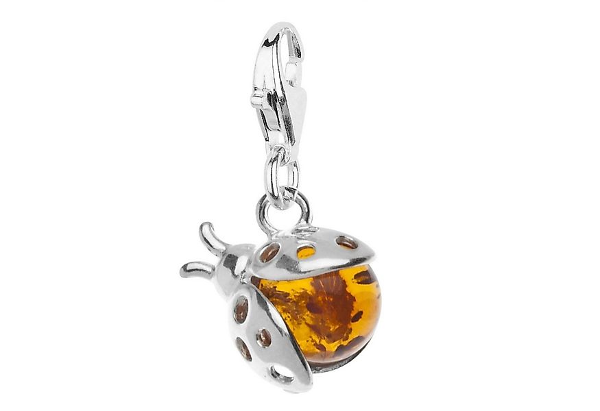 OSTSEE-SCHMUCK Kettenanhänger Ostsee-Schmuck Charm-Einhänger Marienkäfer (1 günstig online kaufen