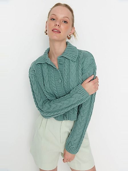 Trendyol Strickjacke (1-tlg) Plain/ohne Details günstig online kaufen