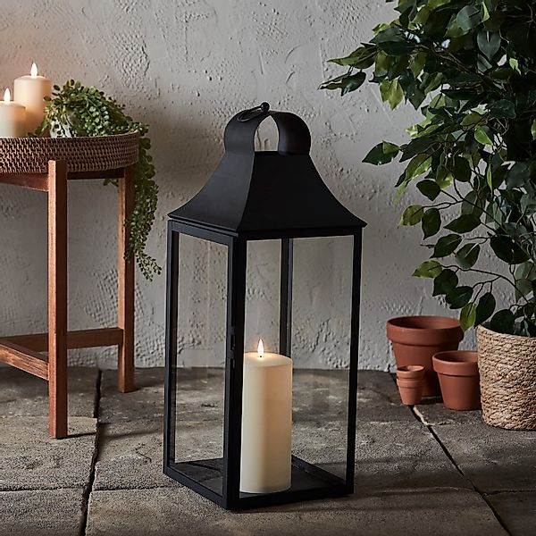 59cm Albury Gartenlaterne mit TruGlow® Outdoor Kerze günstig online kaufen