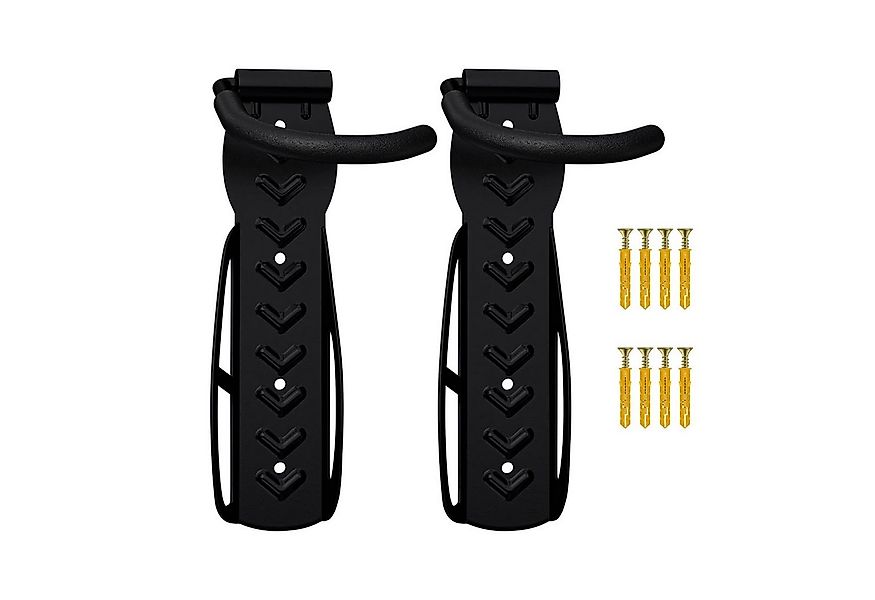 Wellgro Fahrradhalter 2 x Wand Fahrradhalter - Stahl Fahrrad Wandhalterung günstig online kaufen