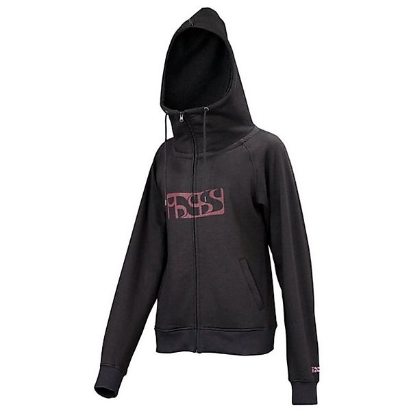 IXS Kapuzenpullover Hoodies iXS Brand - Damen Hoodie - Schwarz/Lila 42- (1- günstig online kaufen