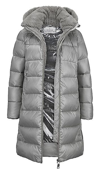 Milestone Steppmantel MSRocky mit Kunstpelz am Kragen und abnehmbarer Kapuz günstig online kaufen
