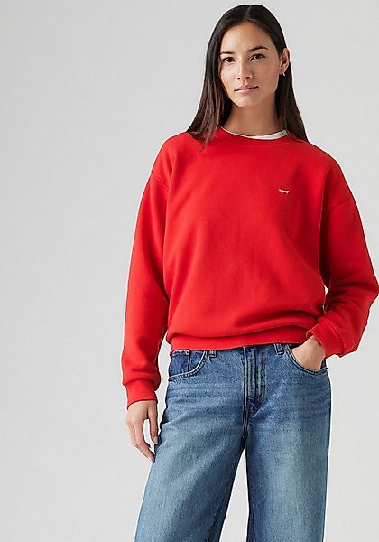 Levi's® Sweatshirt EVERYDAY CREW SWEATSHIRT mit kleinem Logo auf der Brust günstig online kaufen