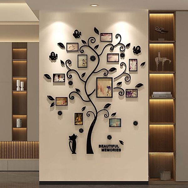 YINDN Wandtattoo 3D-Wandpaneele aus Acryl, DIY günstig online kaufen