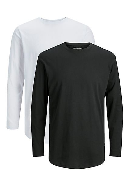 Jack & Jones Langarmshirt 2er Pack günstig online kaufen